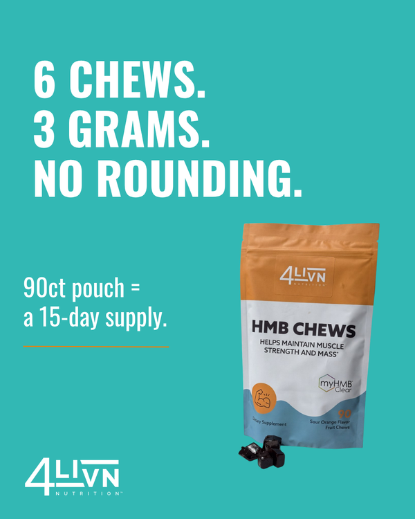 HMB Fruit Chews – Daily Muscle Support for Adults