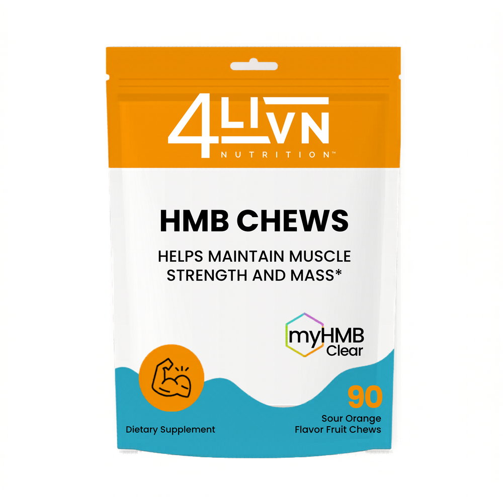 4LIVN HMB Fruit Chews - Muscle preservation, Daily.