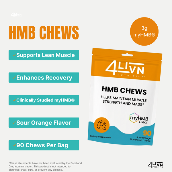 HMB Fruit Chews – Muscle Support Supplement for Adults